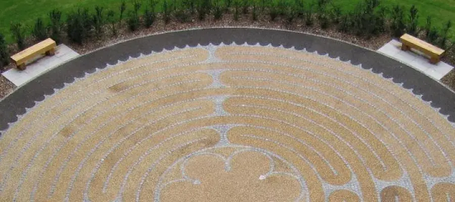 Edinburgh Labyrinth semicircle